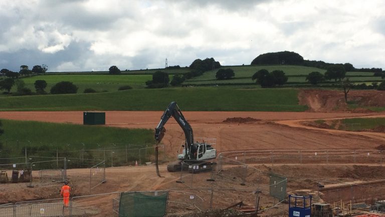 Sludge area earthworks preparation completed - Courtesy of nmcn PLC
