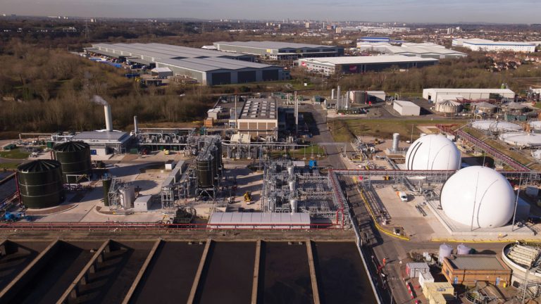 THP constructed on redundant tanks and integrated with existing digester and renewable energy assets - Courtesy of MWH Treatment