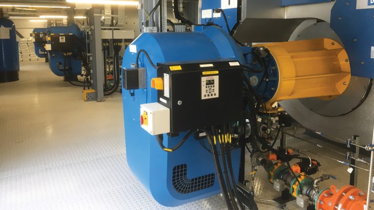 Dunphy Combustion dual fuel burners - Courtesy of MWH Treatment