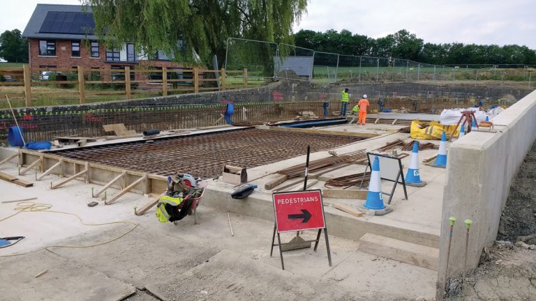 Construction underway - Courtesy of NMCNomenca