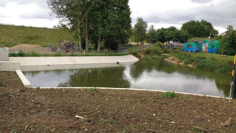 Tail bay of the spillway - Courtesy of NMCNomenca