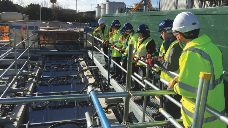 Local EA construction site visit - Courtesy of SWW Delivery Alliance H5O