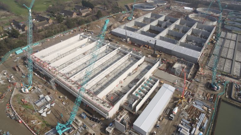 Stream A replacement process stream under construction - Courtesy of AMK