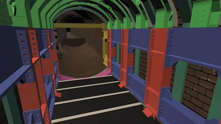 Snapshot from construction sequence - Courtesy of eight2O, SMB-JV