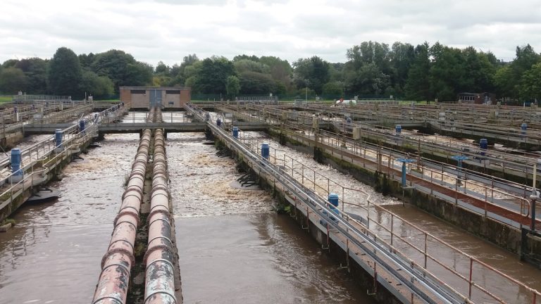 Bolton WwTW activated sludge plant - Courtesy of United Utilities