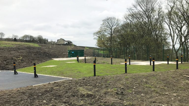 Final site landscaping with operational access - Courtesy of MMB