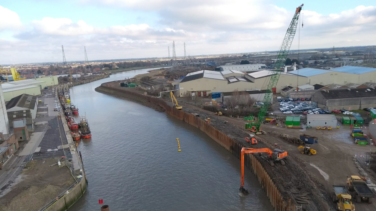 Downstream - Left Bank and Right Bank - Courtesy of BMMJV