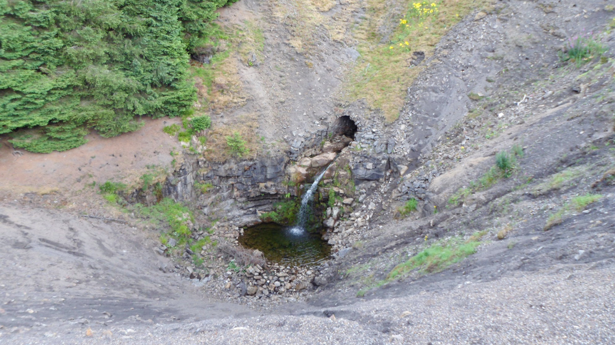 Garrigill aerial view before works - Courtesy of JN Bentley