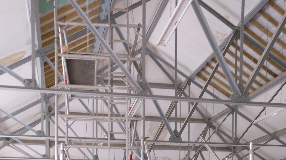 Refurbishment of chemical store and dosing room - Courtesy of Guernsey Water