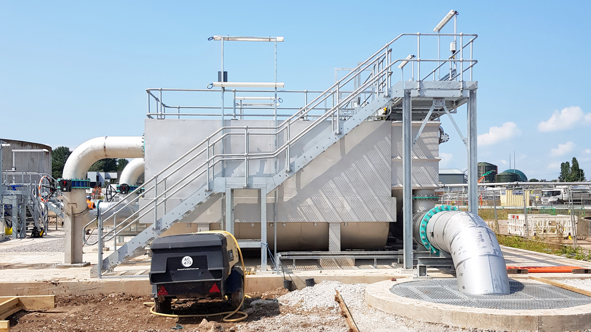 Crewe STW - Evergreen cloth filter plant - Courtesy of Fortis Engineering Services/LiMA