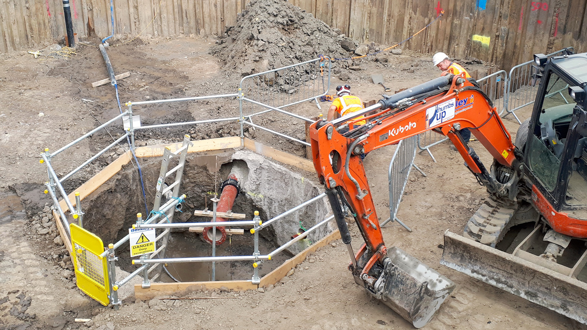 6mm static peak screen protection for the NSAF - Courtesy of MMB