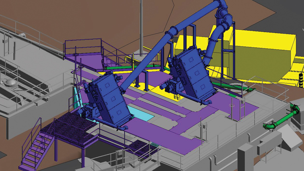 Phased 3D model - Courtesy of Mott MacDonald Bentley