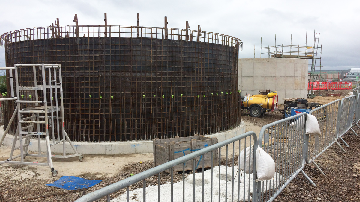 Construction of the 2 (No.) PSTs - Courtesy of ESD