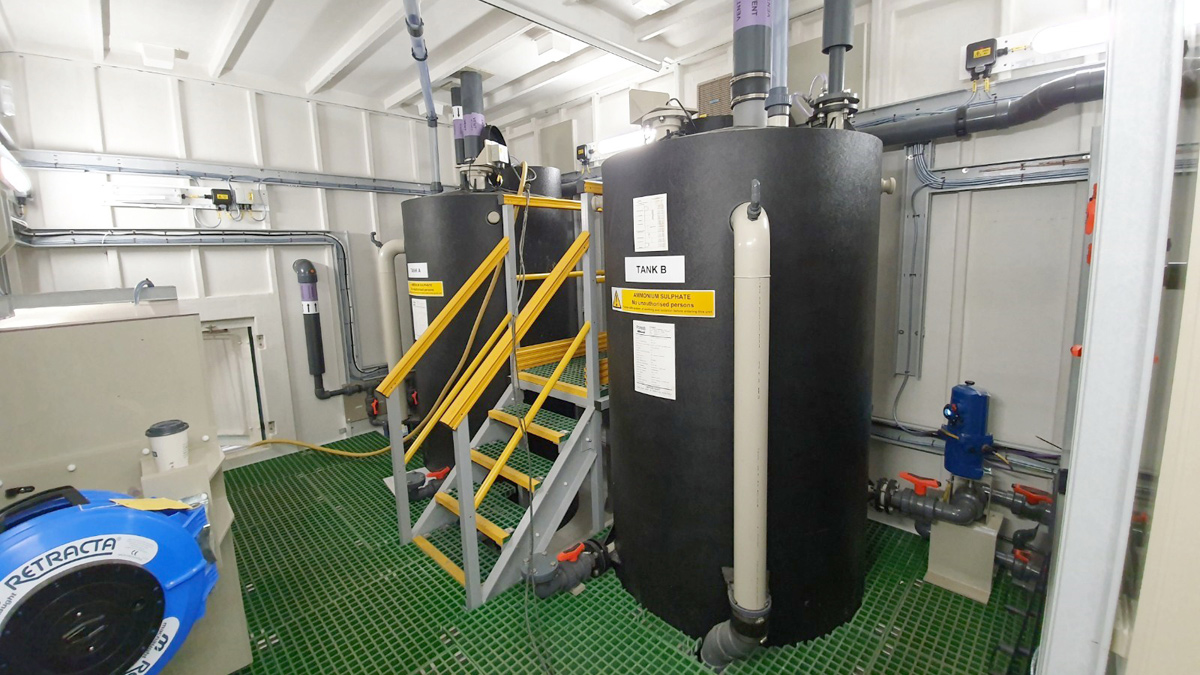 Chemical kiosk - Courtesy of ESD