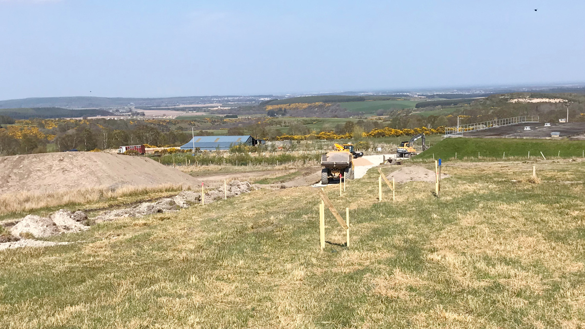 RGF bulk excavation in progress - Courtesy of ESD