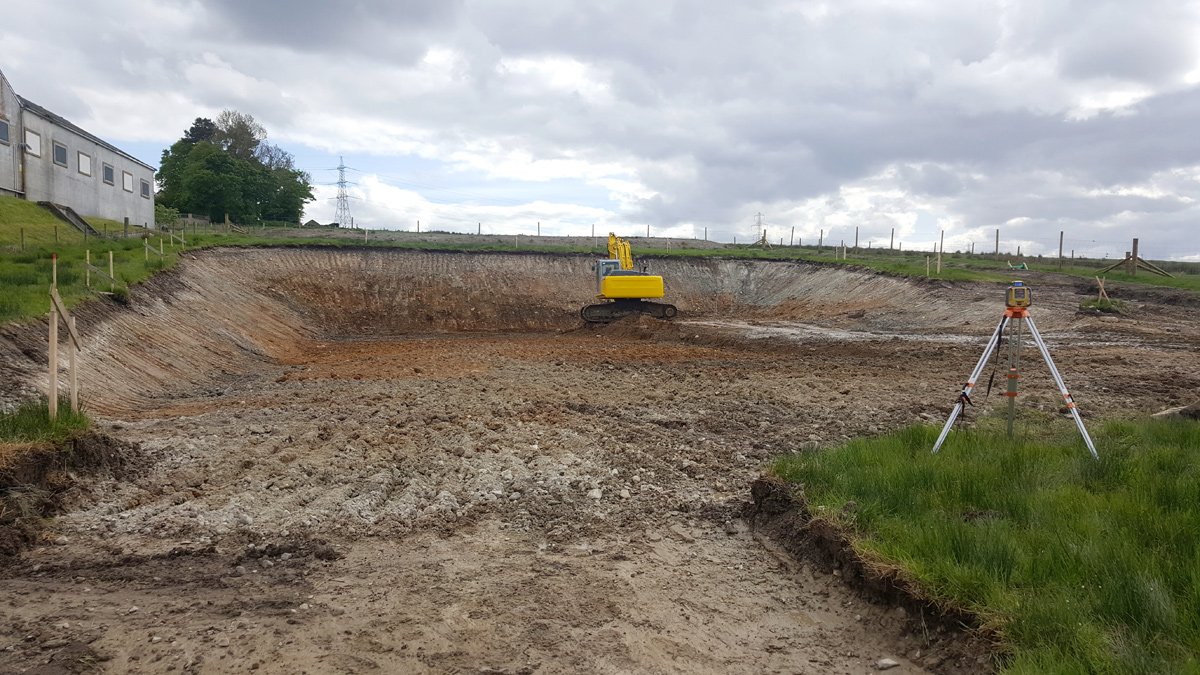 RGF building bulk excavation - Courtesy of ESD