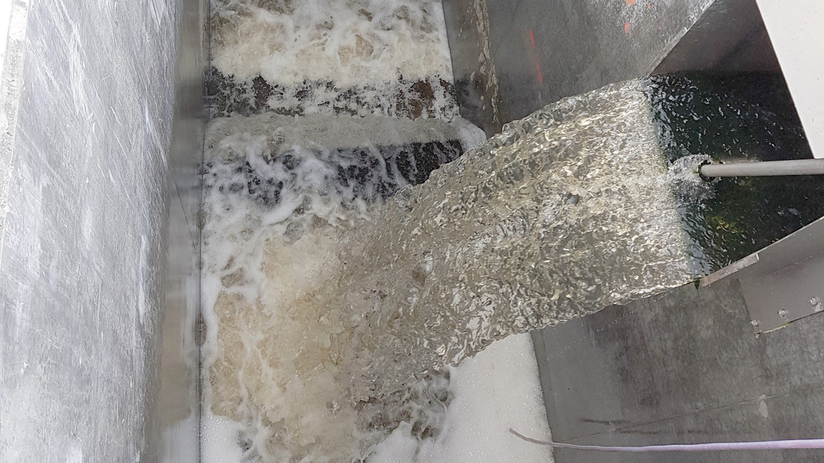 Final effluent chamber - Courtesy of EPS Group