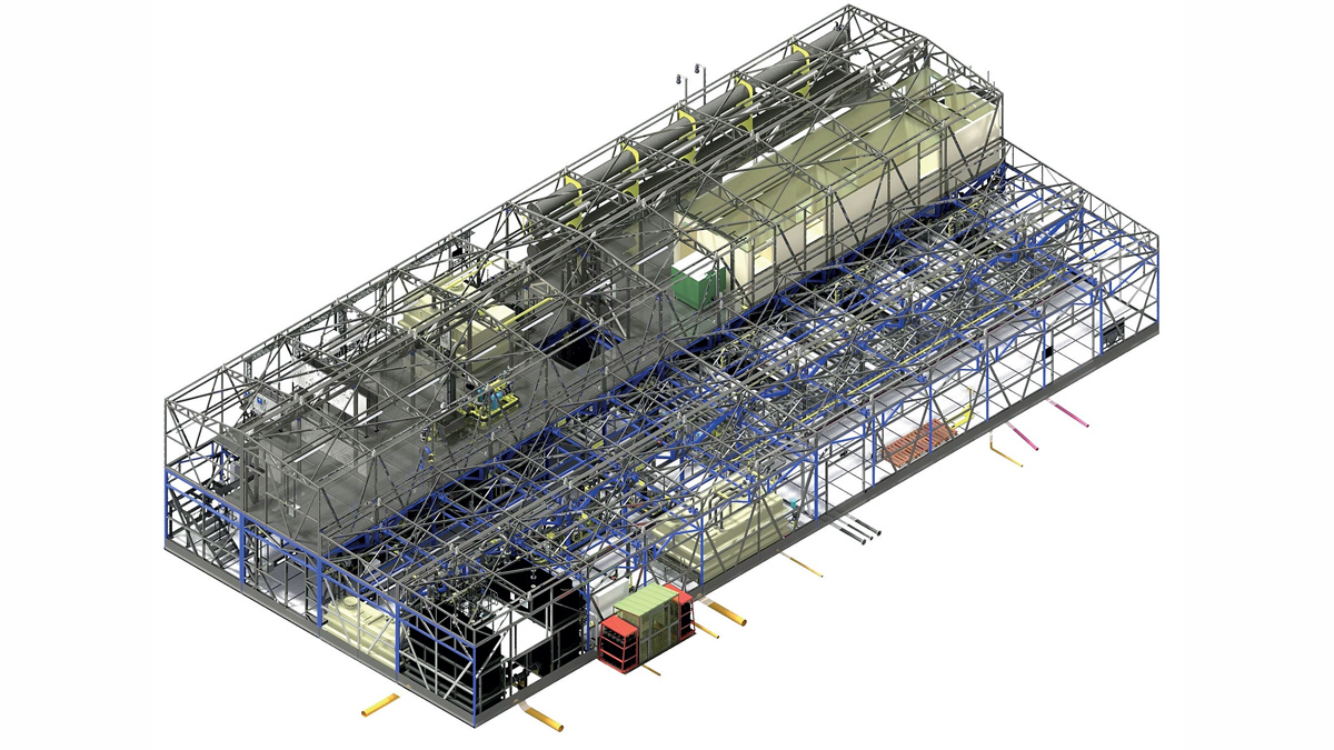 Lochmaddy WTW - 3D model - Courtesy of RSE