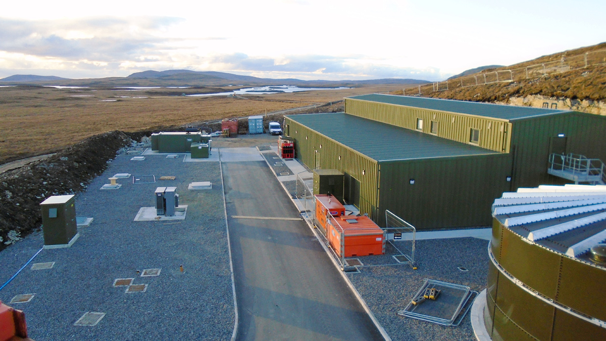 Example of a modular WTW treatment building of similar size - Courtesy of ESD/RSE