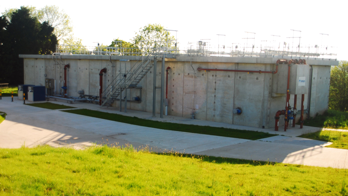 Precast concrete crude pocket ASP - Courtesy of Galliford Try