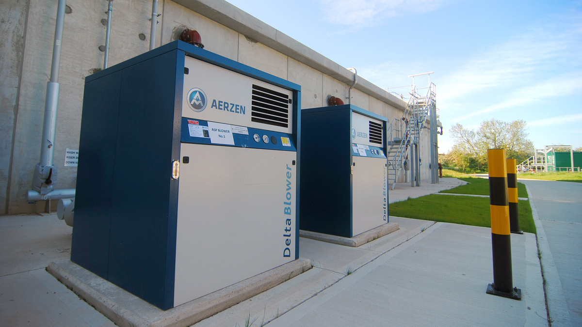 ASP blowers - Courtesy of Galliford Try