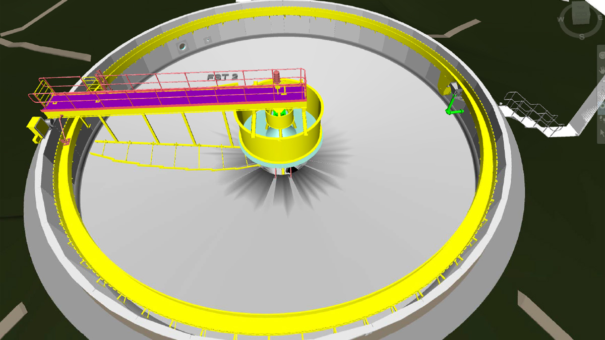 FST BIM model - Courtesy of MWH Treatment
