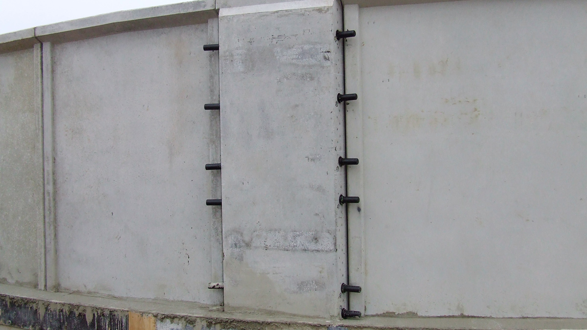 Post tensioning - Courtesy of MWH Treatment