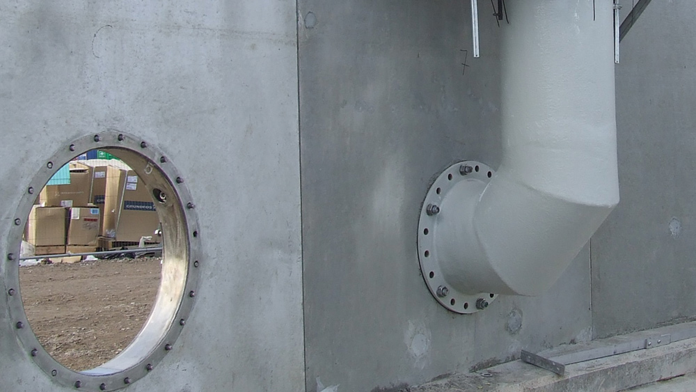 Cast accessway - Courtesy of MWH Treatment