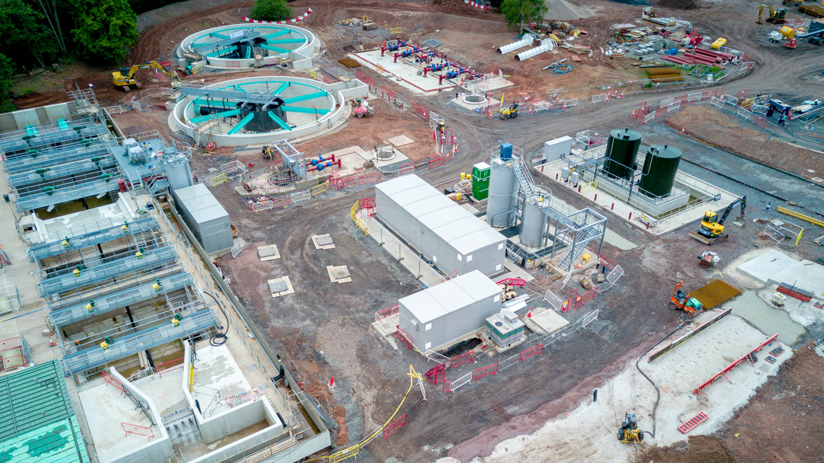 Tertiary treatment process (COMAG) - Courtesy of Costain