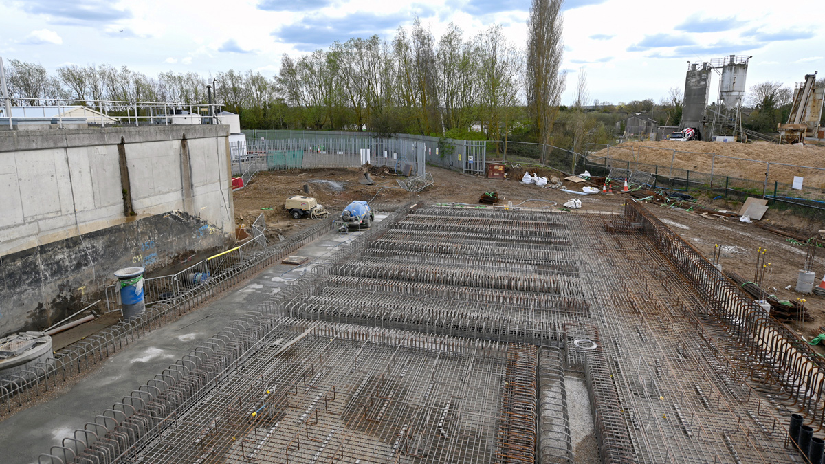 More than 25,000m3 was disposed of to level the ground - Courtesy of South East Water