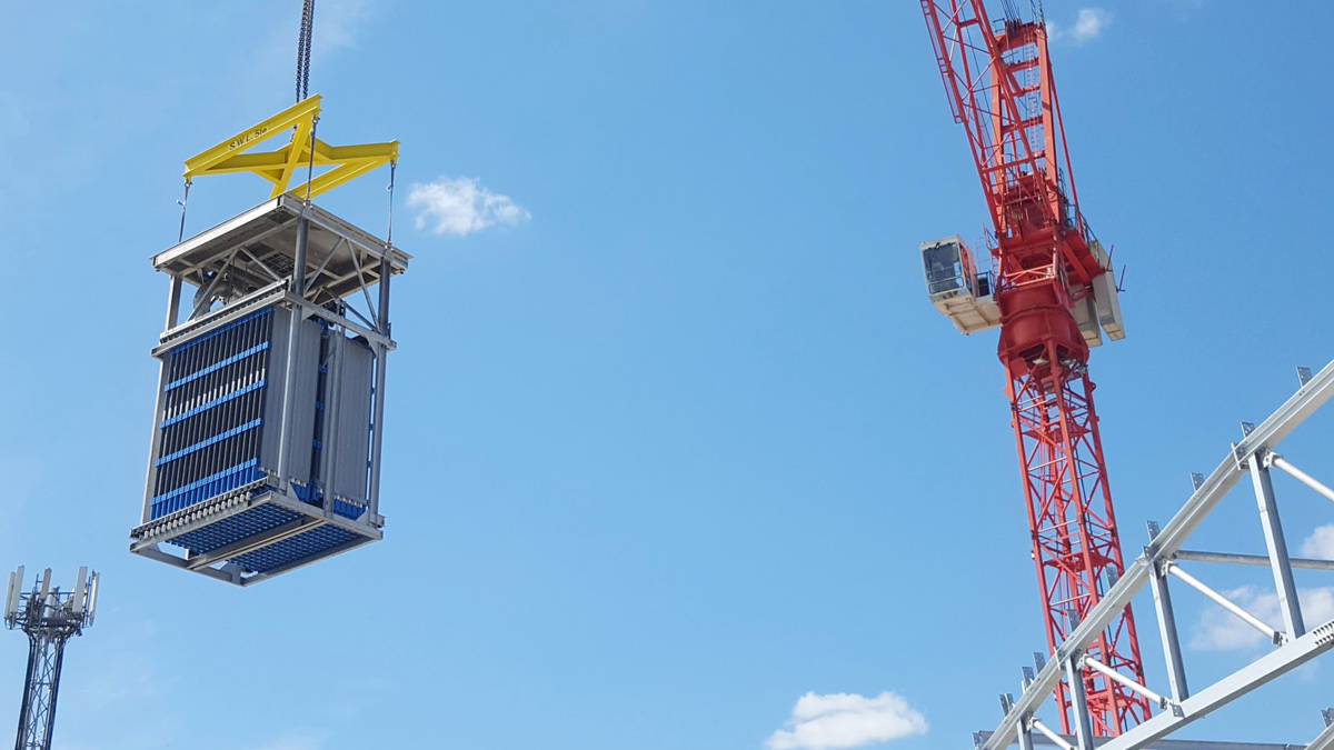 MBR module - Courtesy of Southern Water