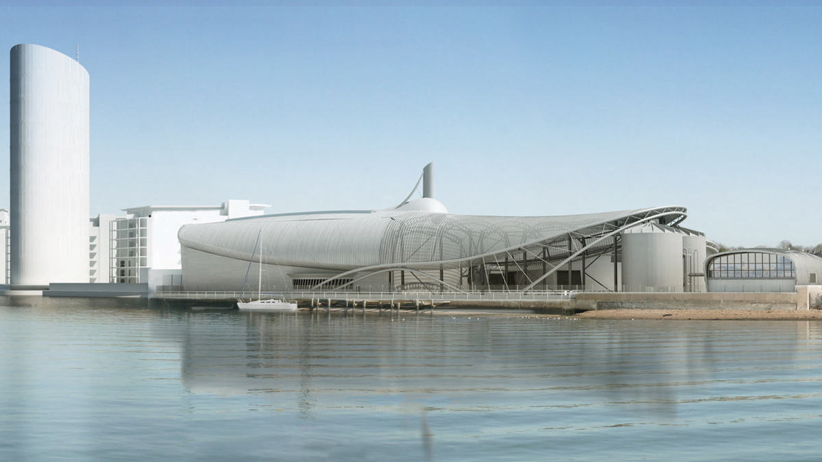 Woolston WwTW visualisation - Courtesy of Southern Water