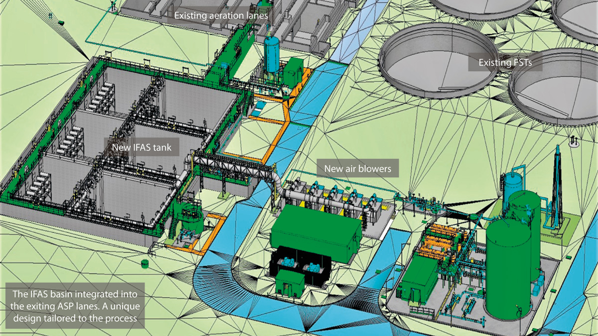 New build BIM model snapshot - Courtesy of United Utilities