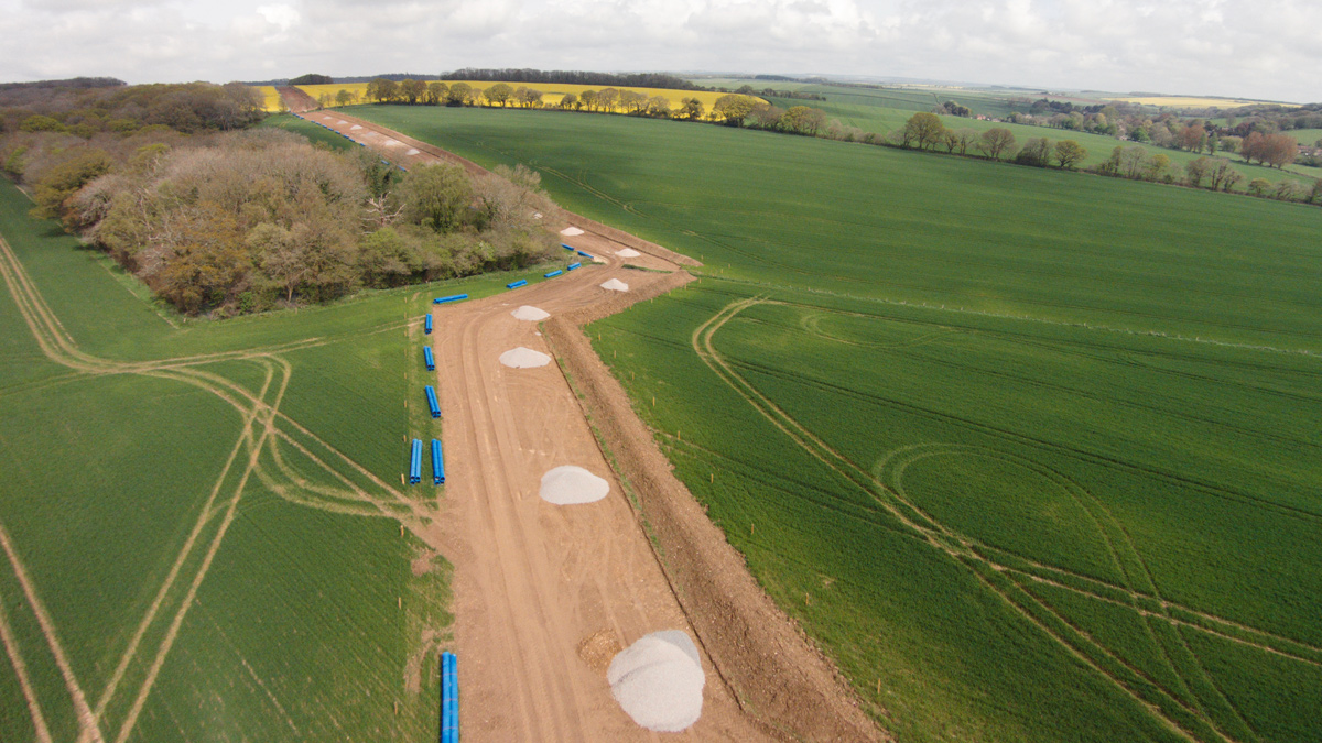 Figure 4: 200km+ of trunk mains - Courtesy of Wessex Water