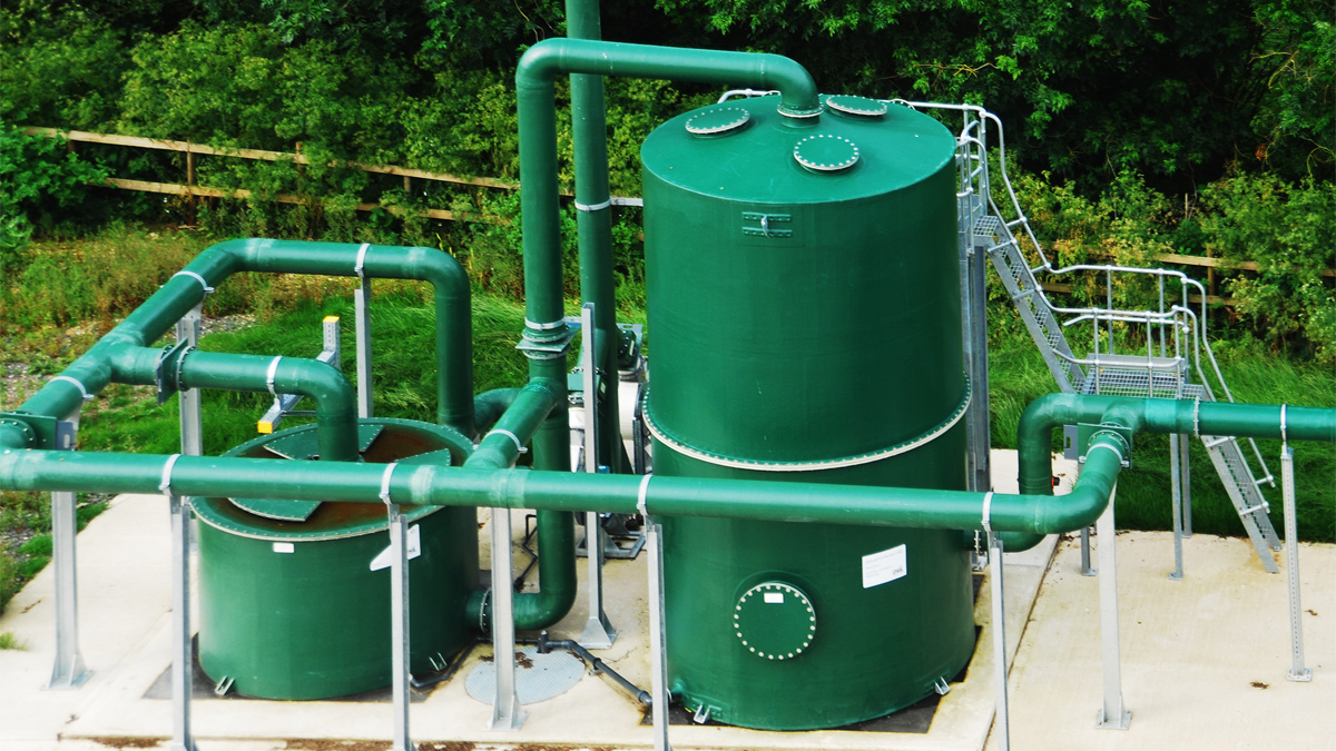 Odour control plant - Courtesy of Galliford Try