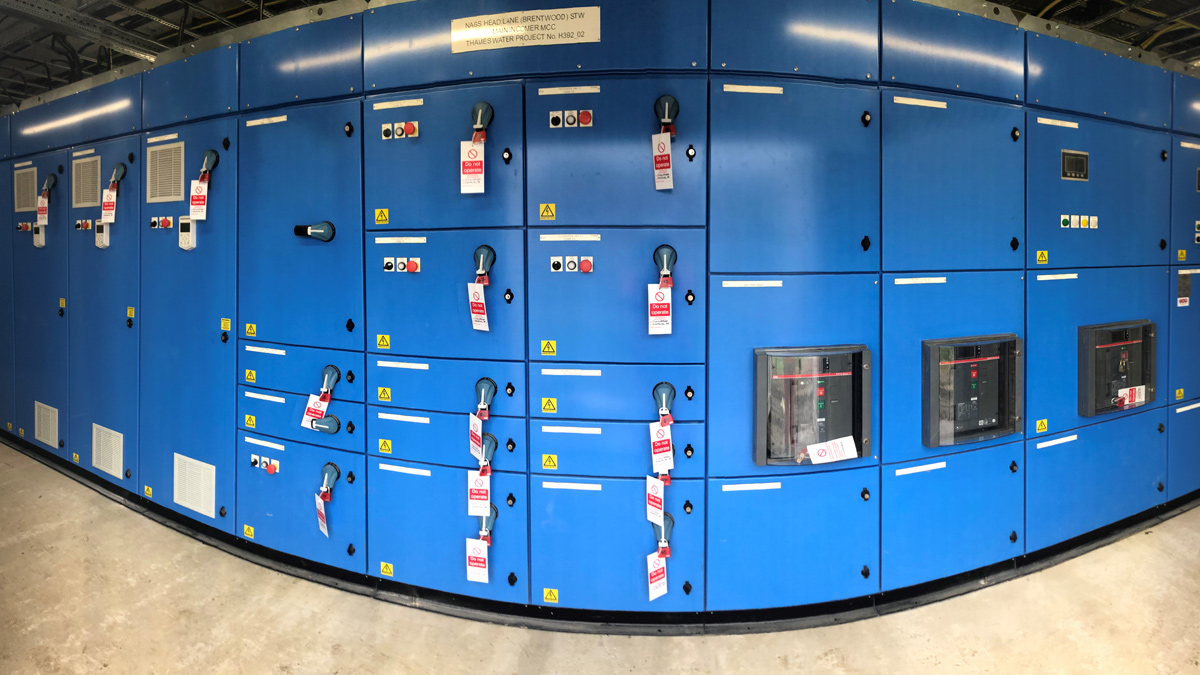 Main incomer MCC/switchboard - Courtesy of MWH Treatment