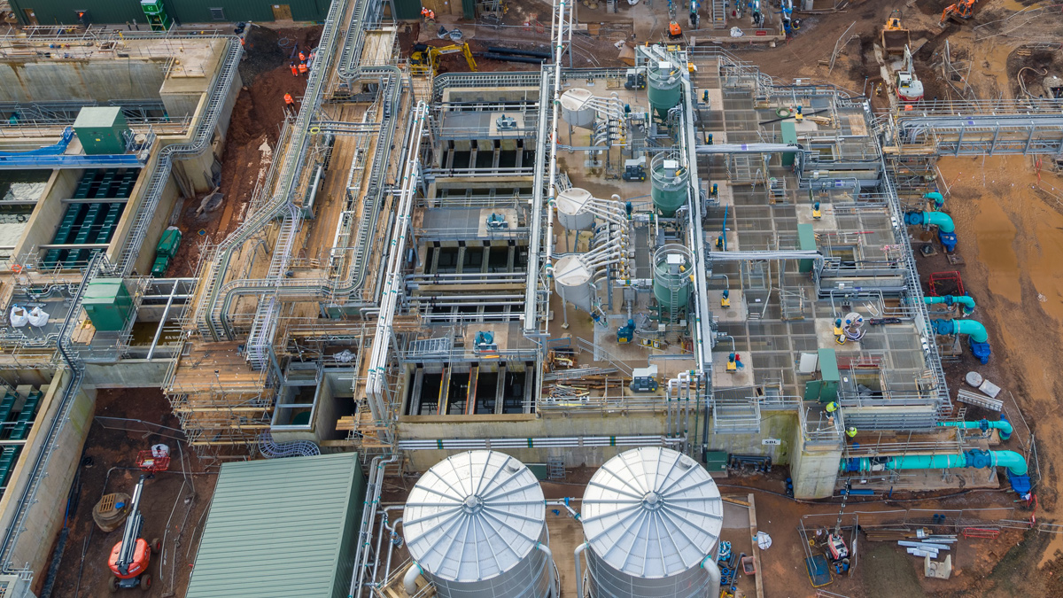 Completed SBL installation in operation - Courtesy of Severn Trent