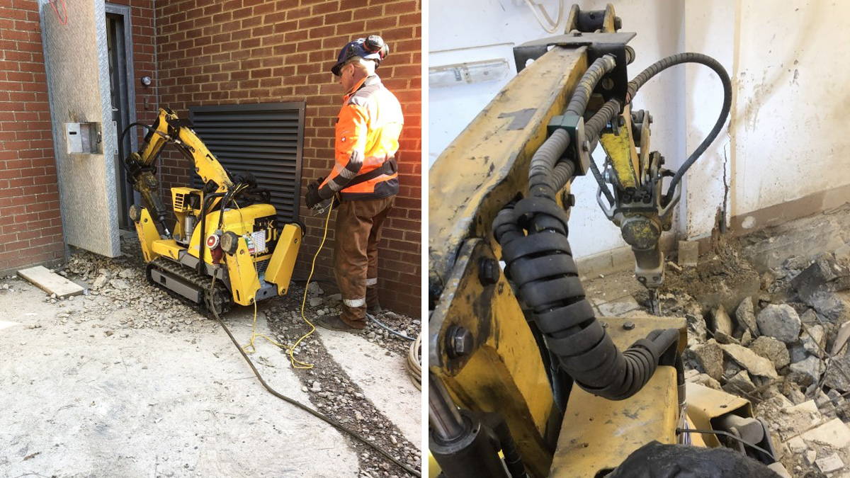 Remote controlled breaker at Hagbourne WBS - Courtesy of SMB