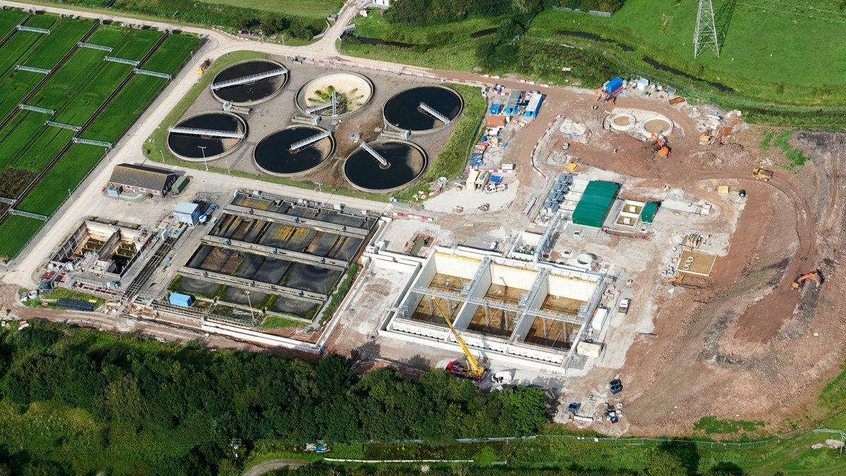 Ellesmere Port: Progress August 2020 - Courtesy of United Utilities