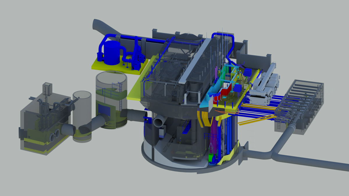 Northumberland SPS 3D model – Courtesy of Arup