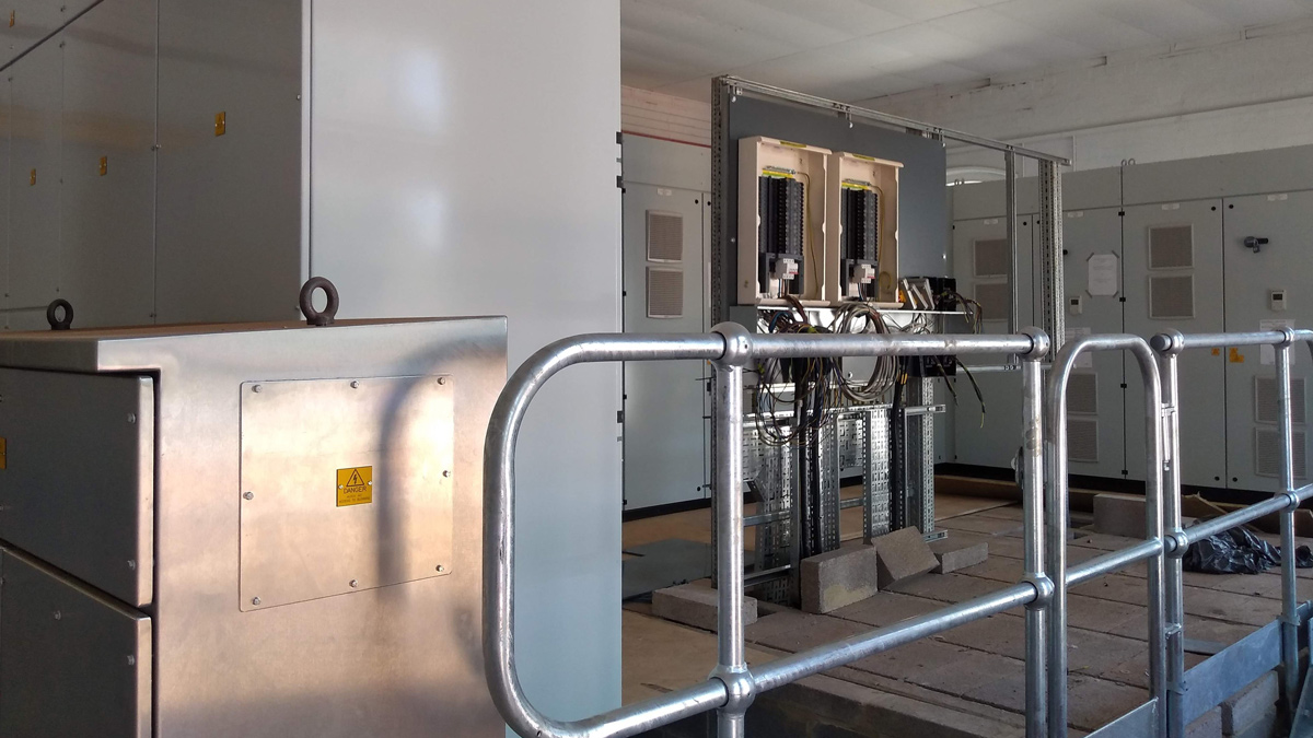 New intelligent MCC and MCC upstand - Courtesy of Galliford Try