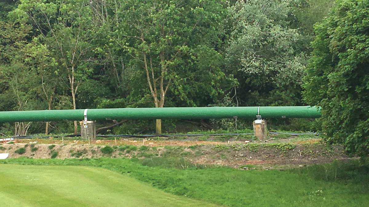 Completed pipe- Courtesy of aBV