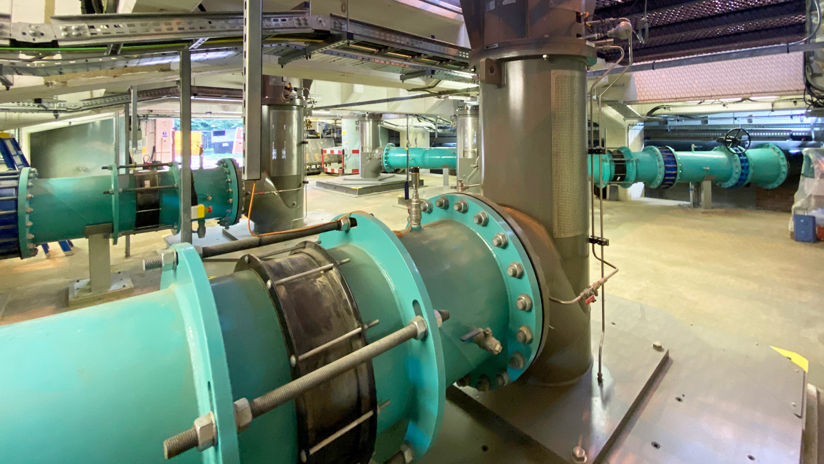 New pump arrangement - Courtesy of NWG