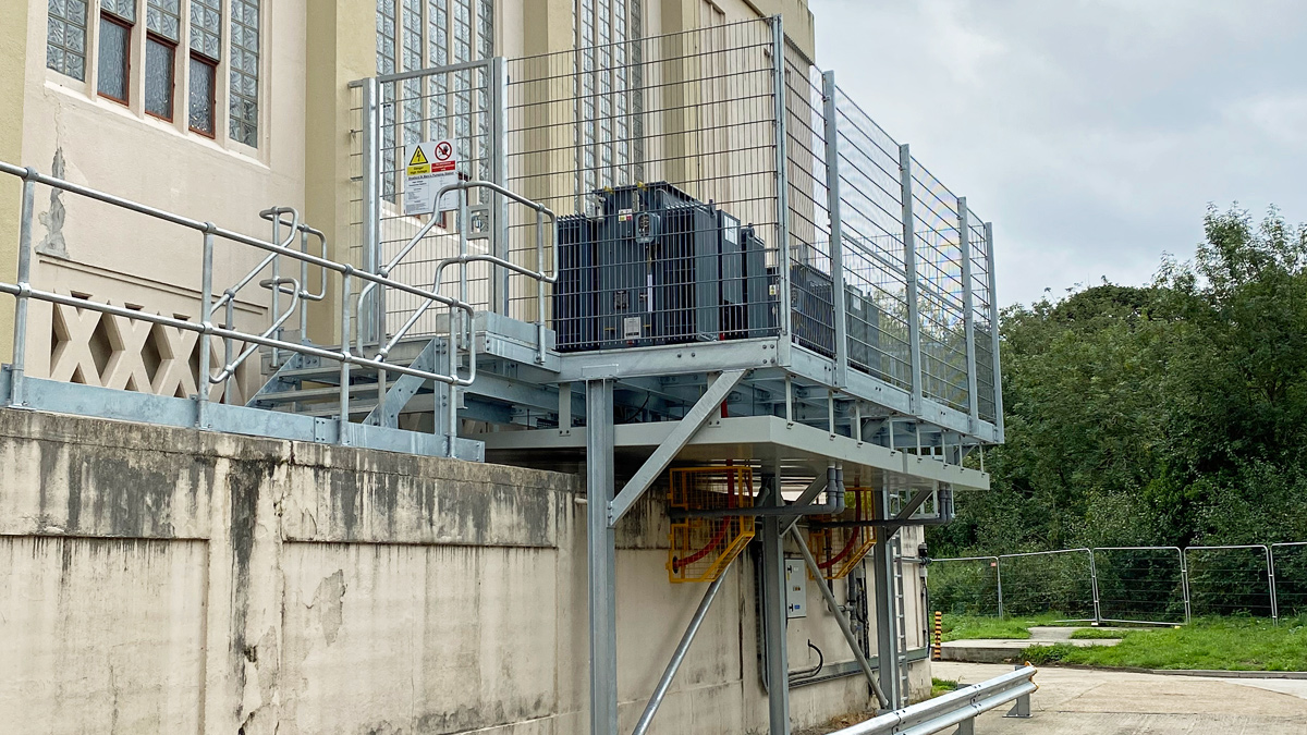 New transformer location - Courtesy of NWG