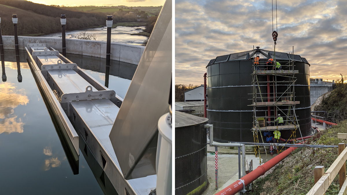 Final preparations for hand over - Courtesy of Pell Frischmann