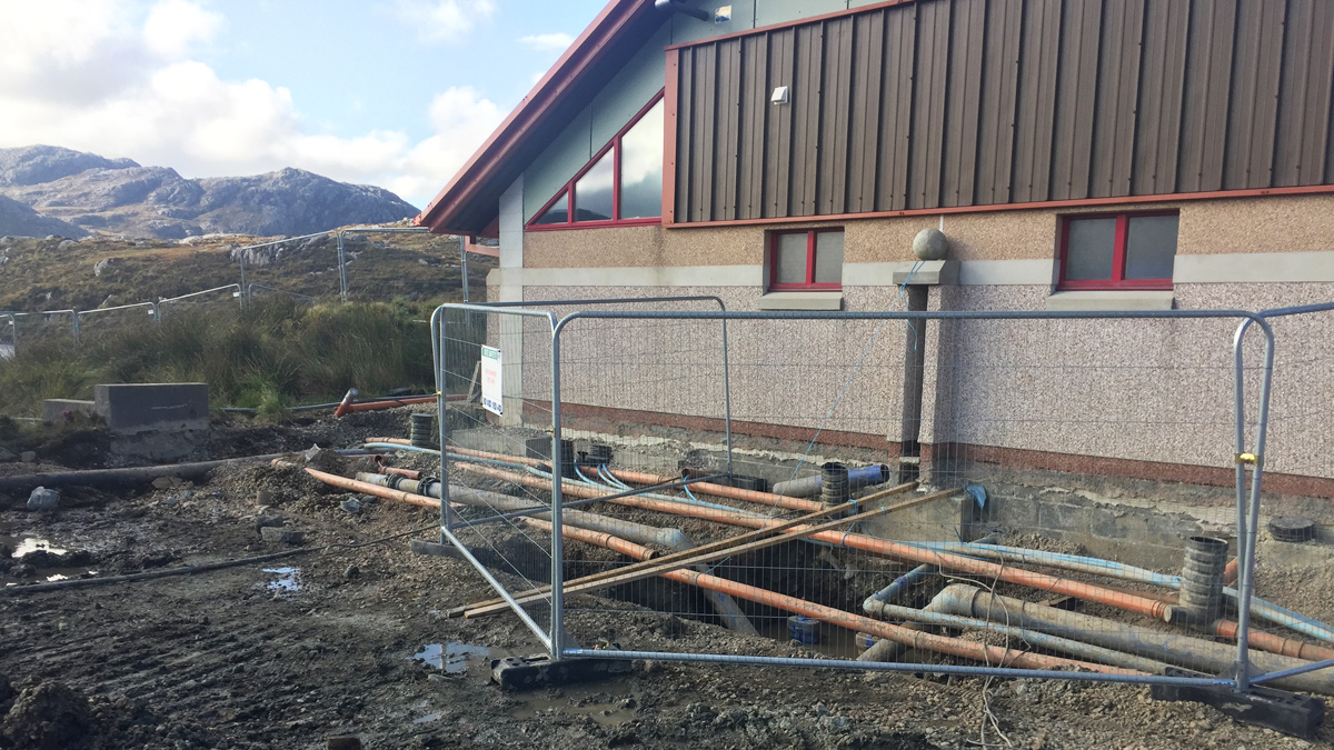 Early construction works - Courtesy of ESD