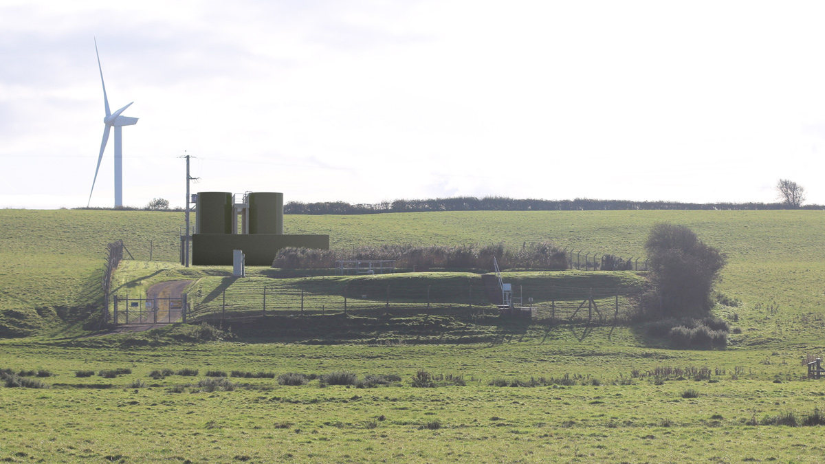 Extract from planning montage - Courtesy of United Utilities