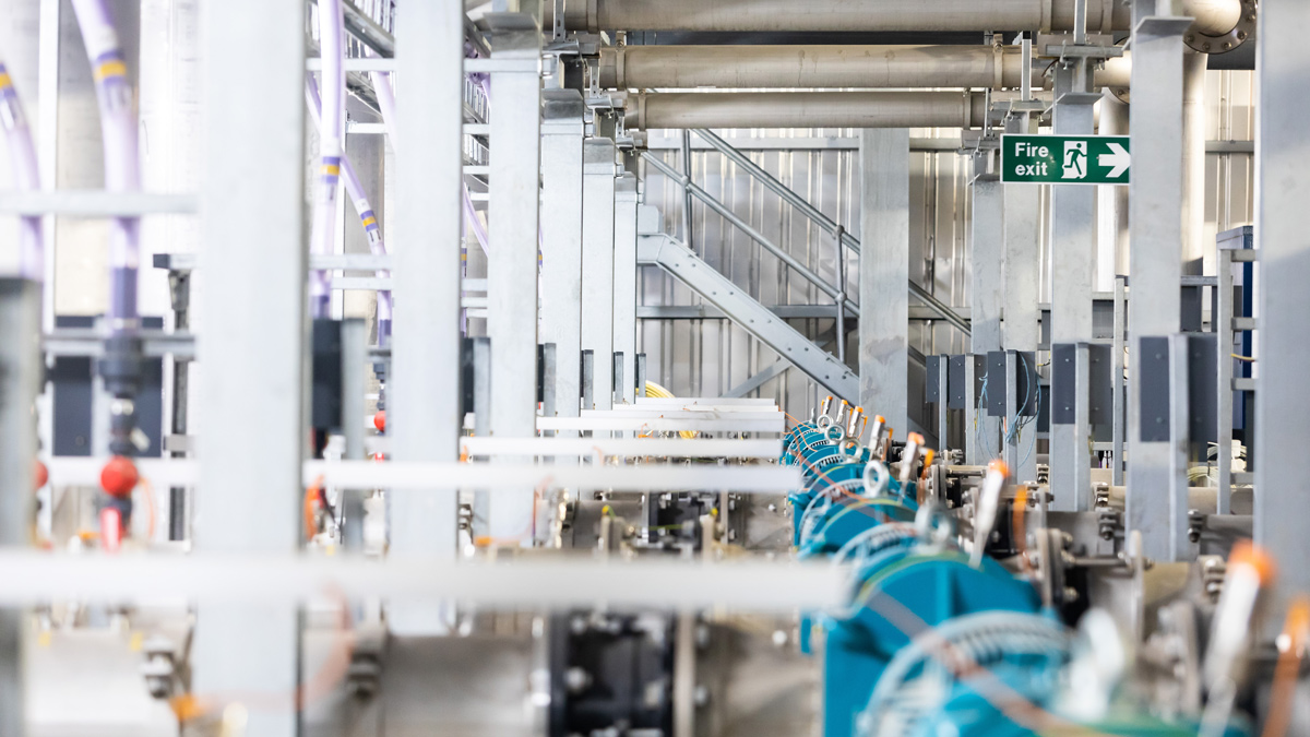 Southern Water operates the plant since March 2020 when the optimisation and testing was completed - Courtesy of Southern Water