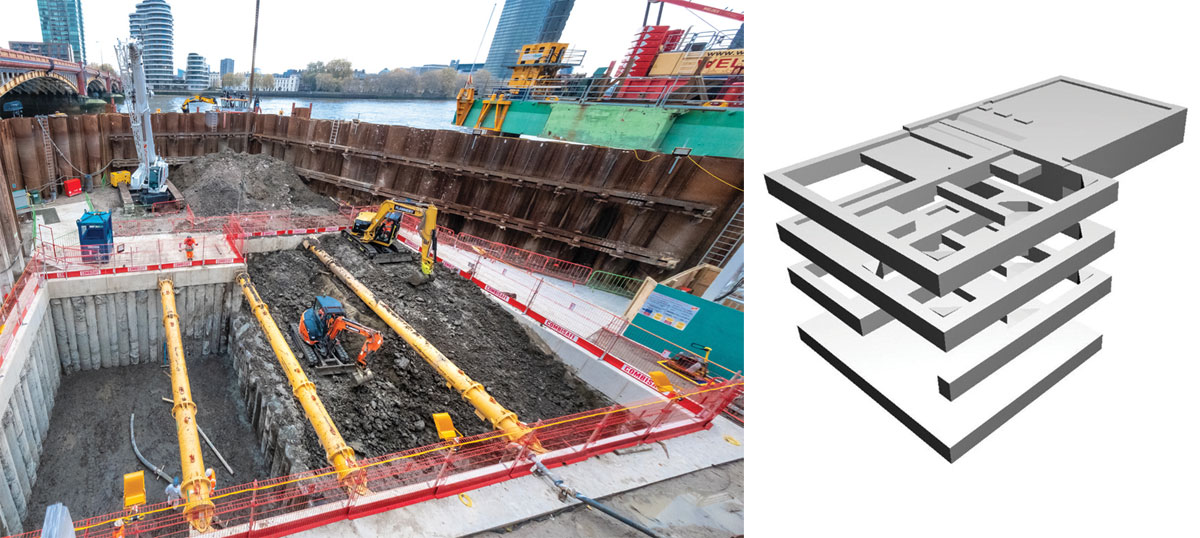 ALBEF Cofferdam 2 interception chamber - Courtesy of FLO JV