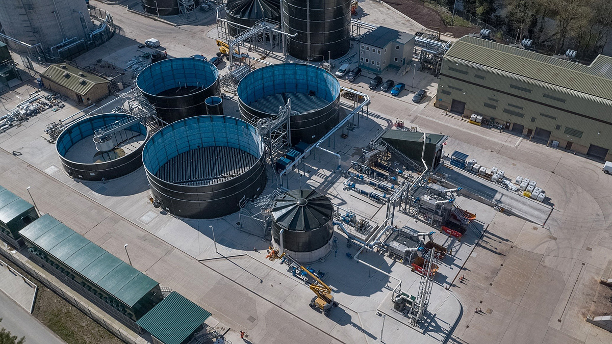 Sludge imports facility - Courtesy of YWS